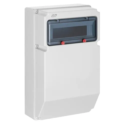 Настенный корпус для сил. розеток IDE PRYMA 1×13 MOD 504×297x177mm IP67 с шинами N+PE Настенный корпус для сил. розеток IDE PRYMA 1×13 MOD 504×297x177mm IP67 с шинами N+PE