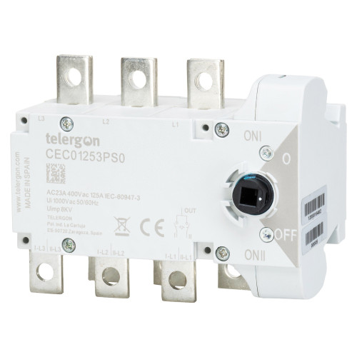 Переключатель TELERGON CEC 3P 125A Переключатель TELERGON CEC 3P 125A