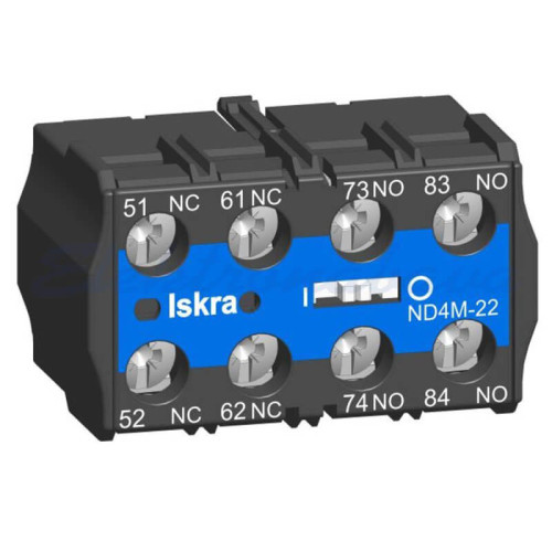 Додатковий контакт ISKRA ND4M-22, Додатковий контакт ISKRA ND4M-22,