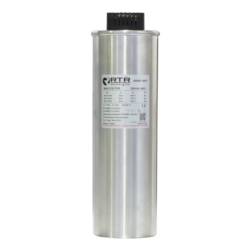Конденсатор RTR Energia MA/C/CE RTF 2.5 кВАр 400V Конденсатор RTR Energia MA/C/CE RTF 2.5 кВАр 400V