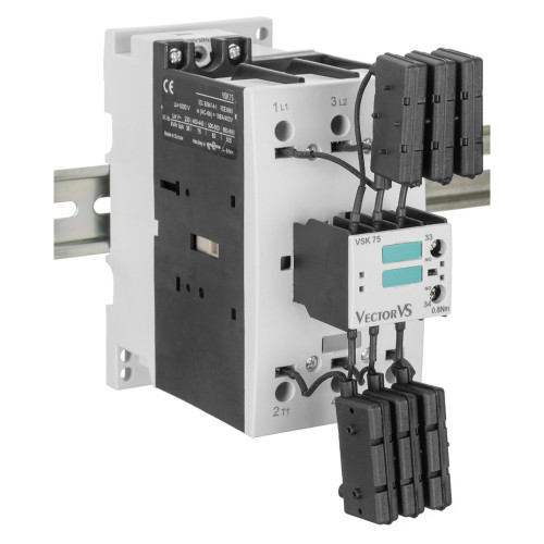 Контактор для коммутации конденсаторов до 75 кВАр VSK 75 10 230V 50/60Hz Контактор для коммутации конденсаторов до 75 кВАр VSK 75 10 230V 50/60Hz