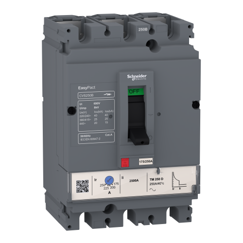 LV510305 АВТ.ВИМИКАЧ EASYPACT CVS100B TM63D 3P3D LV510305 АВТ.ВИМИКАЧ EASYPACT CVS100B TM63D 3P3D