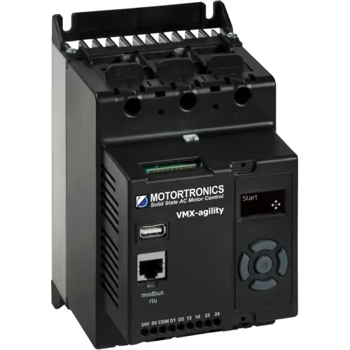 Цифровое устройство плавного пуска Motortronics VMX-AGILITY 29A/15 kW, 200-600 VAC Цифровое устройство плавного пуска Motortronics VMX-AGILITY 29A/15 kW, 200-600 VAC