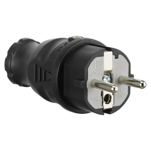 Вилка кабельна IDE SCHUKO 2P+E 16A 220-250V IP44 Вилка кабельна IDE SCHUKO 2P+E 16A 220-250V IP44