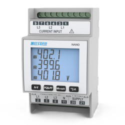 Аналізатор мережі модульний FRER NaNo 1-5A RS485 100-400V Аналізатор мережі модульний FRER NaNo 1-5A RS485 100-400V
