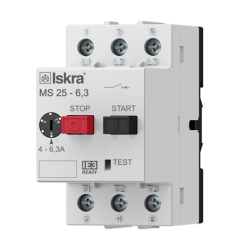Автомат захисту двигуна ISKRA MS25 32A Автомат захисту двигуна ISKRA MS25 32A