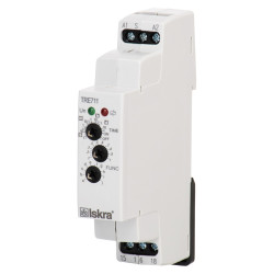Реле часу ISKRA TRE 711 UNI 16A/АС1 1 перекидний контакт 12-240V AC/DC Реле часу ISKRA TRE 711 UNI 16A/АС1 1 перекидний контакт 12-240V AC/DC