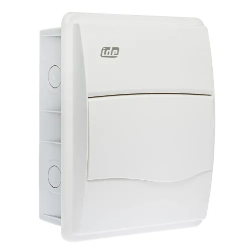 Корпус распределительный внутр. IDE белое окно ORO,1×8 модуля 248×210x97, IP40, с шинами N и PE Корпус распределительный внутр. IDE белое окно ORO,1×8 модуля 248×210x97, IP40, с шинами N и PE