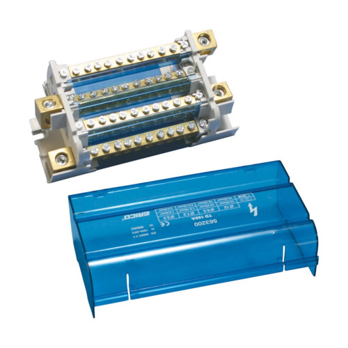 Четырехполюсная колодка nVent Eriflex TD 160A 11 выходов Четырехполюсная колодка nVent Eriflex TD 160A 11 выходов