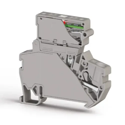 Клема Klemsan PYK 4 SLD 220V під запобіжник 4 мм сіра Клема Klemsan PYK 4 SLD 220V під запобіжник 4 мм сіра
