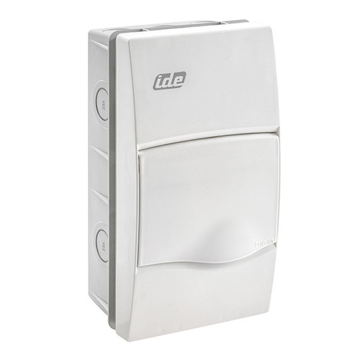 Корпус распределительный внутр. IDE белое окно ORO,1×4 модуля 228×120x97, IP40, с шинами N и PE Корпус распределительный внутр. IDE белое окно ORO,1×4 модуля 228×120x97, IP40, с шинами N и PE